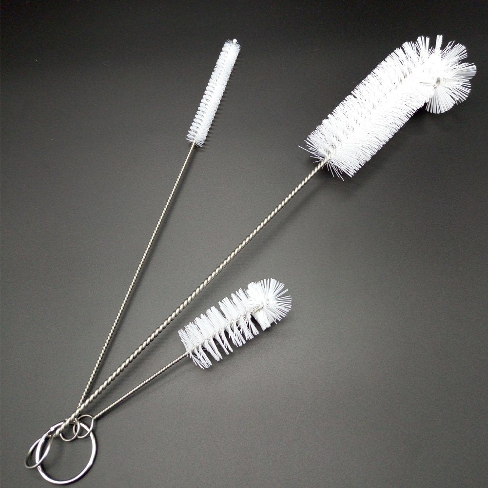 1 : Set of Bottle Cleaning Brushes 3Pcs Kitchen Nylon Multifunction Clean Brush Set (L.&G.)