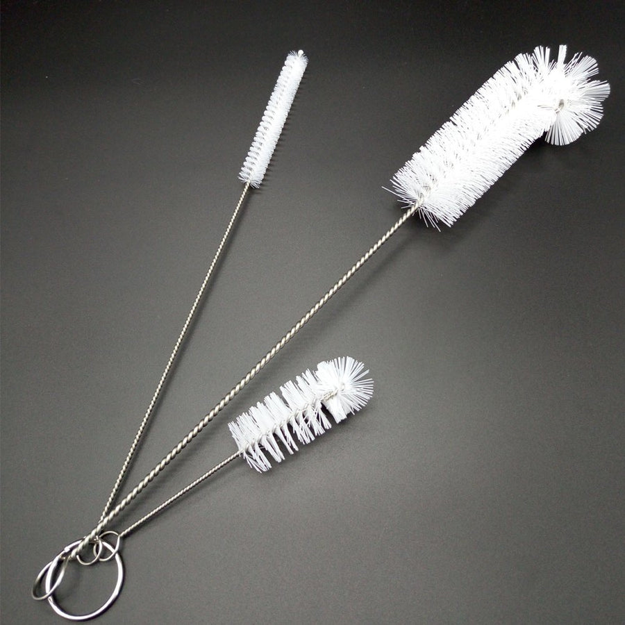 1 : Set of Bottle Cleaning Brushes 3Pcs Kitchen Nylon Multifunction Clean Brush Set (L.&G.)