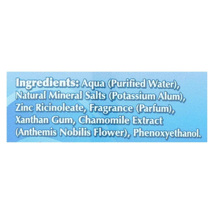 Deodorant Crystal Roll-On Deodorant, Lavender - 3 oz