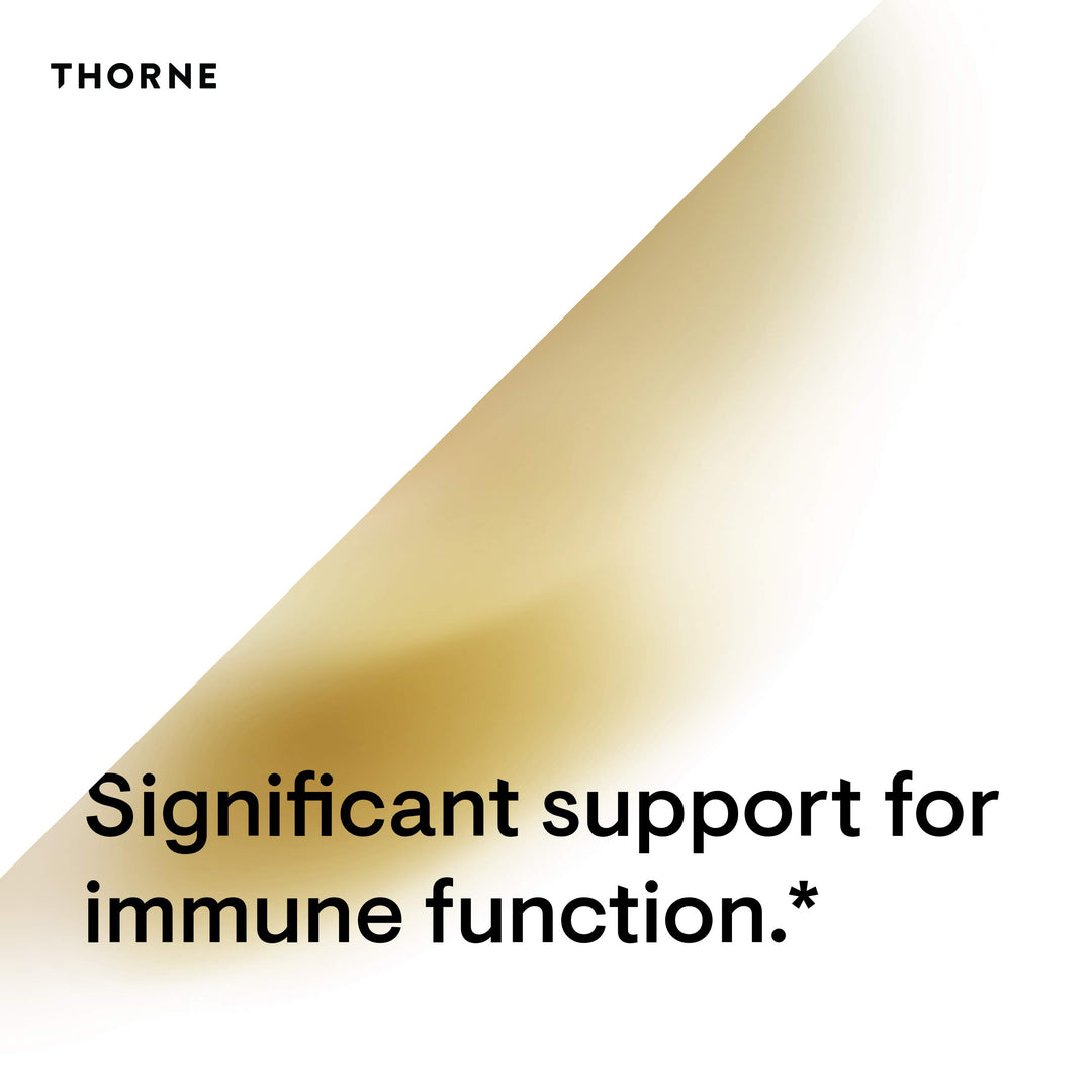 Thorne Myco-Immune - Supports Immune Function with Mushroom Extracts - Dairy-Free Supplement with Vitamins C & D - 2 Fl Oz - 30 Servings