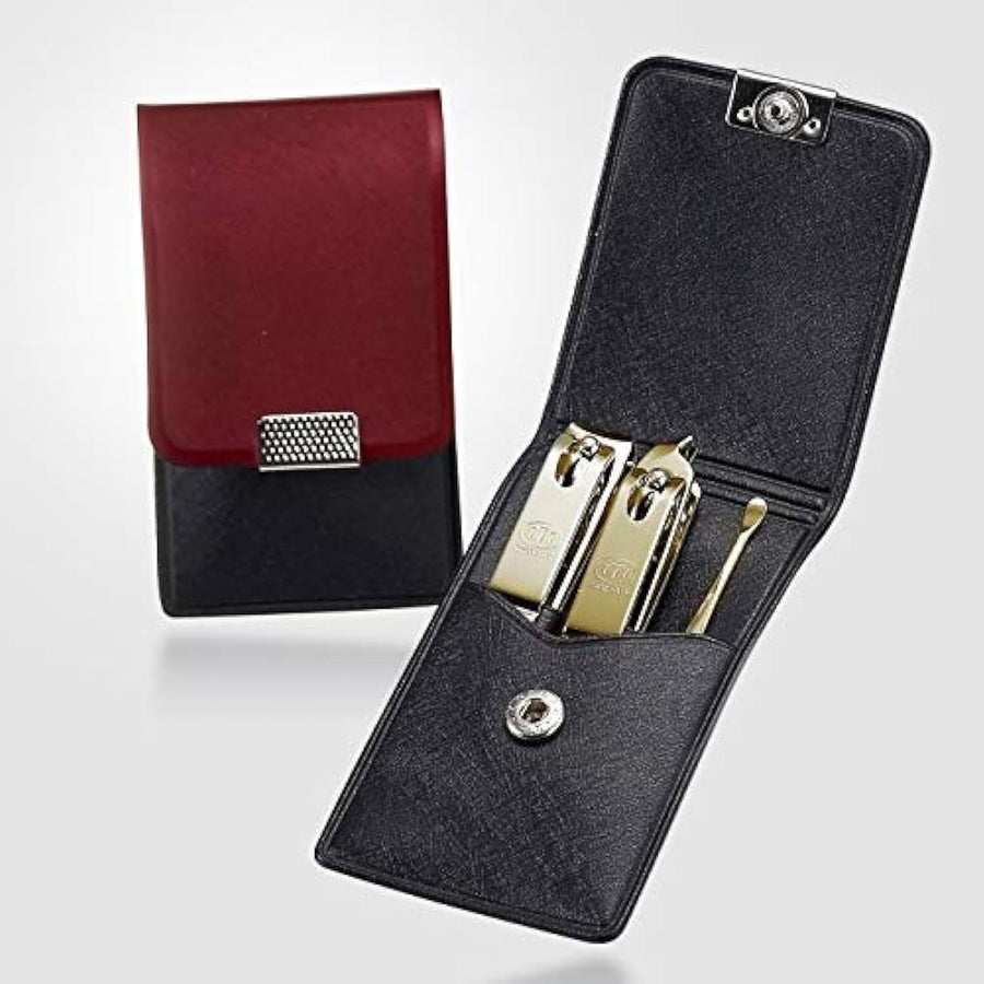 Travel Manicure Grooming Kit Nail Clipper Set (3 PCs, 78RG), MADE IN KOREA, SINCE 1975.