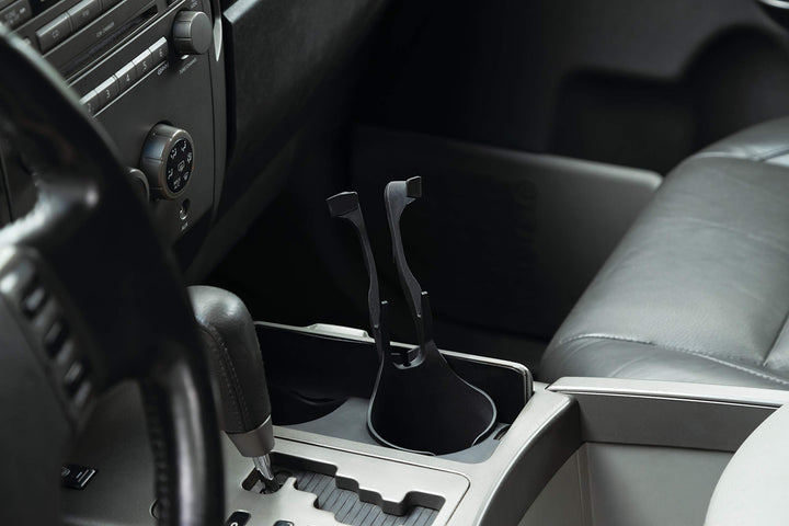 6474 Free-Flex Cup and Cell Phone Device Holder: Mounts in Cars, Trucks, Vans, UTVs with Flexible Arms Securing Various Phones/Cases, Black