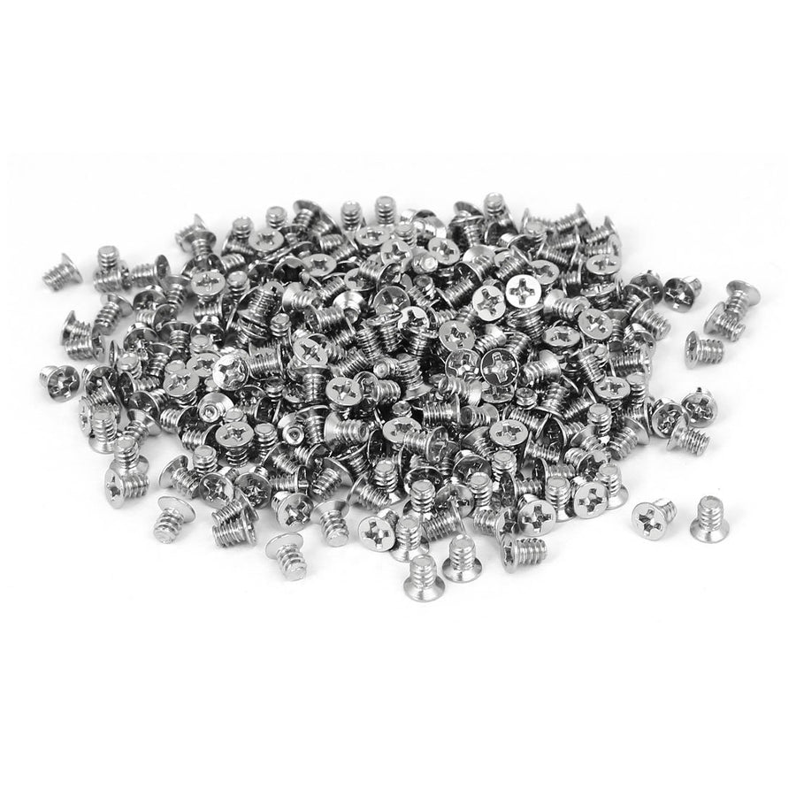 Computer PC Case 6#-32 Flat Phillips Head Hard Drive Screw 300pcs