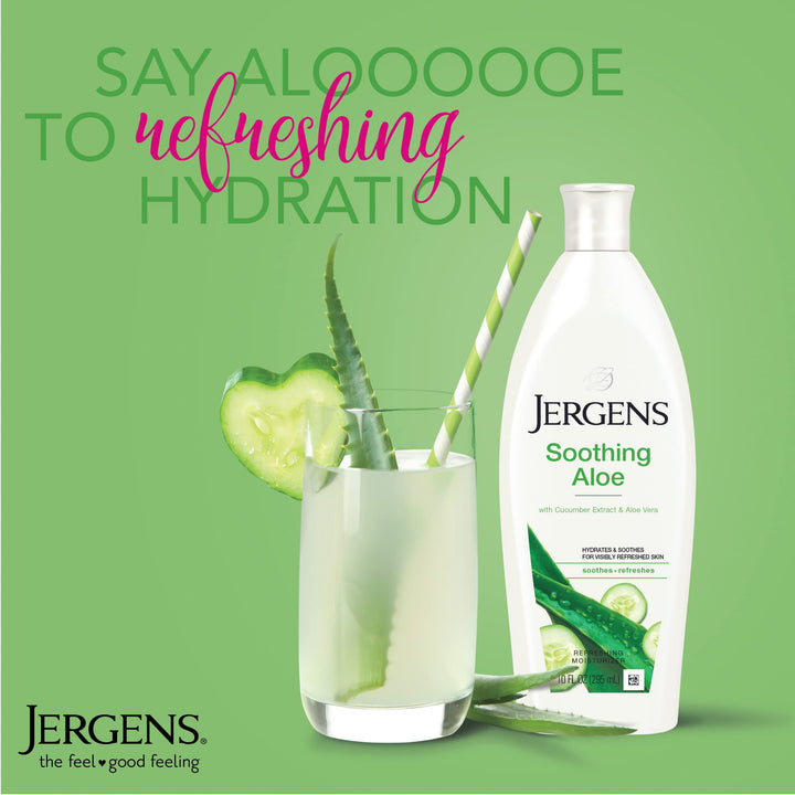 Soothing Aloe Soothes & Hydrates Refreshing Moisturizer, 295Ml