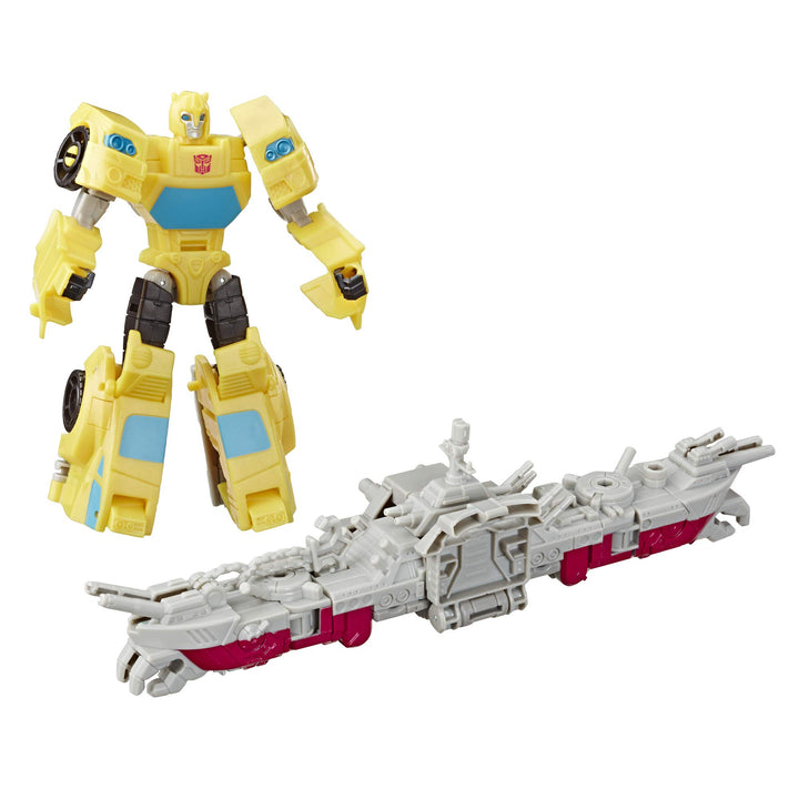 Toys Cyberverse Spark Armor Bumblebee Action Figure - Combines with Ocean Storm Spark Armor Vehicle to Power Up - for Kids Ages 6 and Up, 5.75-inch