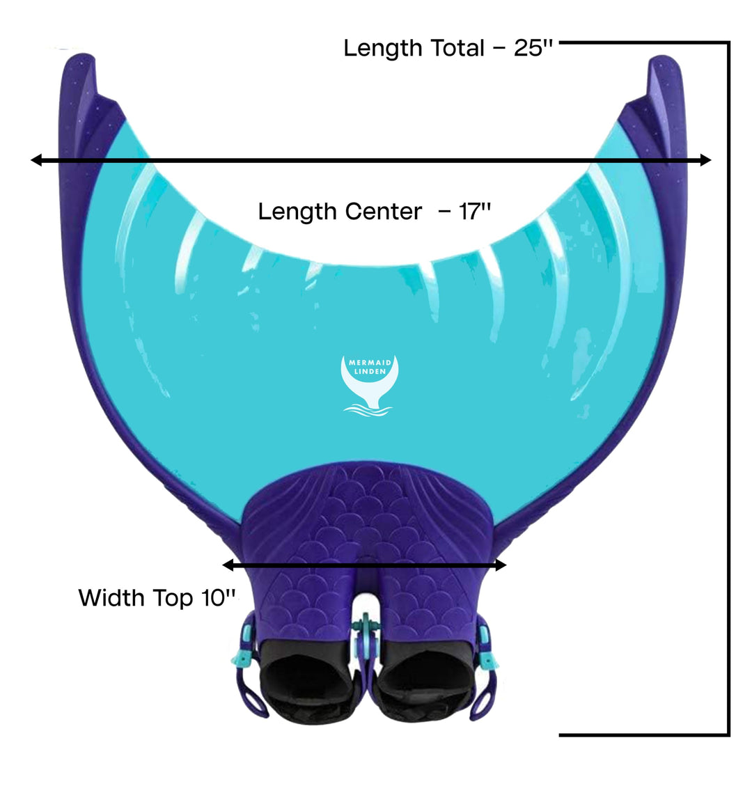 unisex adult Monofin, PRP/BLU, US