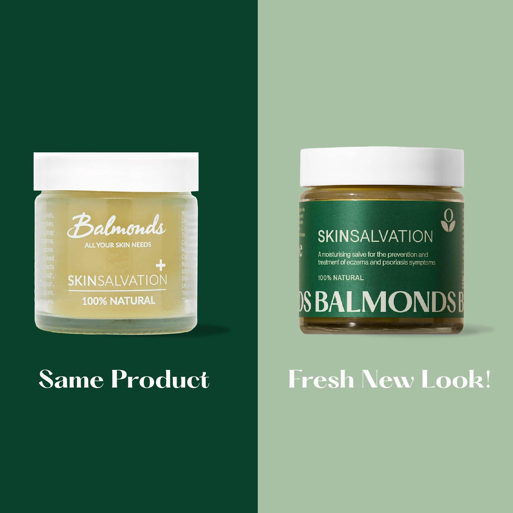 Skin Salvation 4oz. (120ml), Salve for Dry, Rough & Sensitive Skin – All-Purpose Intensive Moisturizer with Calendula, Hemp & Beeswax – 100% Natural Balm & Cruelty Free
