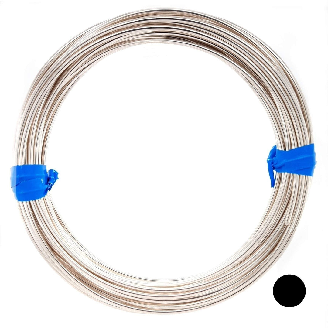 14 Gauge, 925 Sterling Silver Wire (Round) Dead Soft Made in USA - 1FT