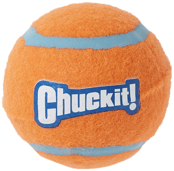 Dog Tennis Ball Dog Toy, Medium (2.5 Inch Diameter) for dogs 20-60 lbs, Pack of 4