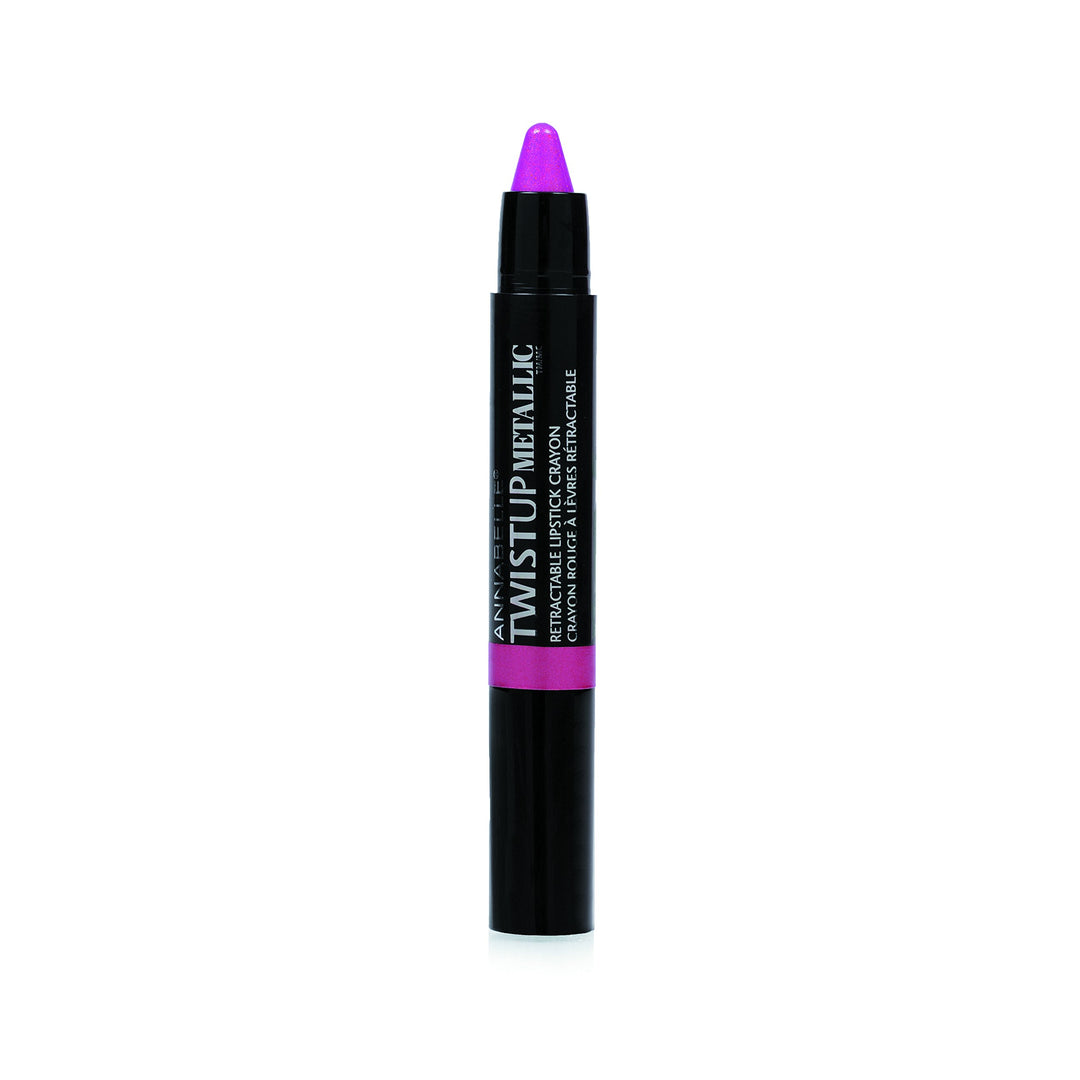 Rock & Rose: Annabelle Twistup Metallic Lipstick, Rock & Rose, 1.5 Gram