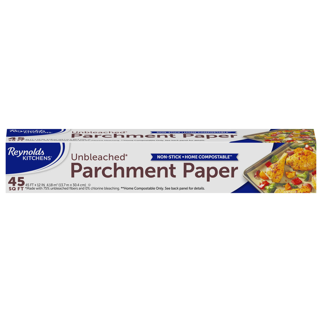 Kitchens Unbleached Parchment Paper Roll, 45 Square Feet