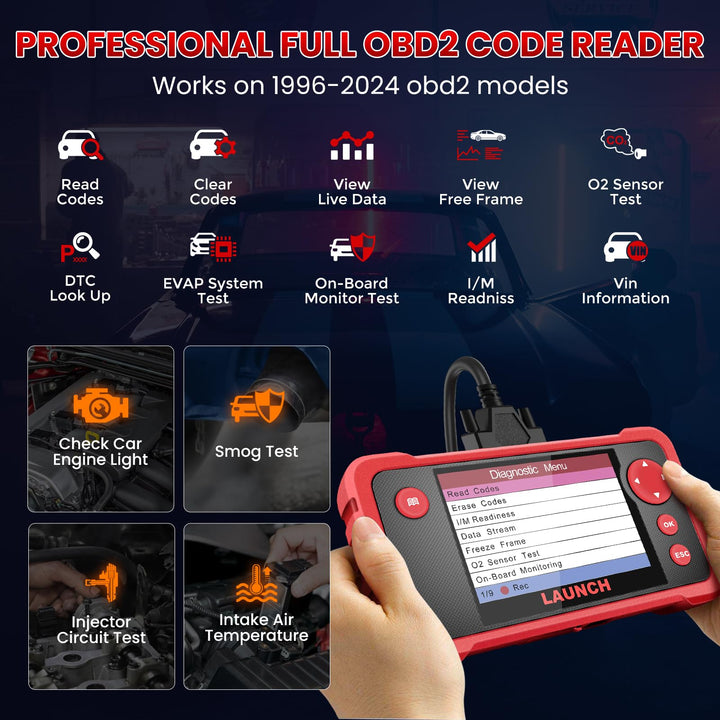 2024 CRP123 Elite V2.0 OBD2 Scanner(Upgrade of CRP123), Oil Reset/SAS Calibrate/Throttle Relearn, 4 Systems 3 Reset Diagnostic Scan Tool, Engine ABS SRS TCM Code Reader, Lifetime Free Update