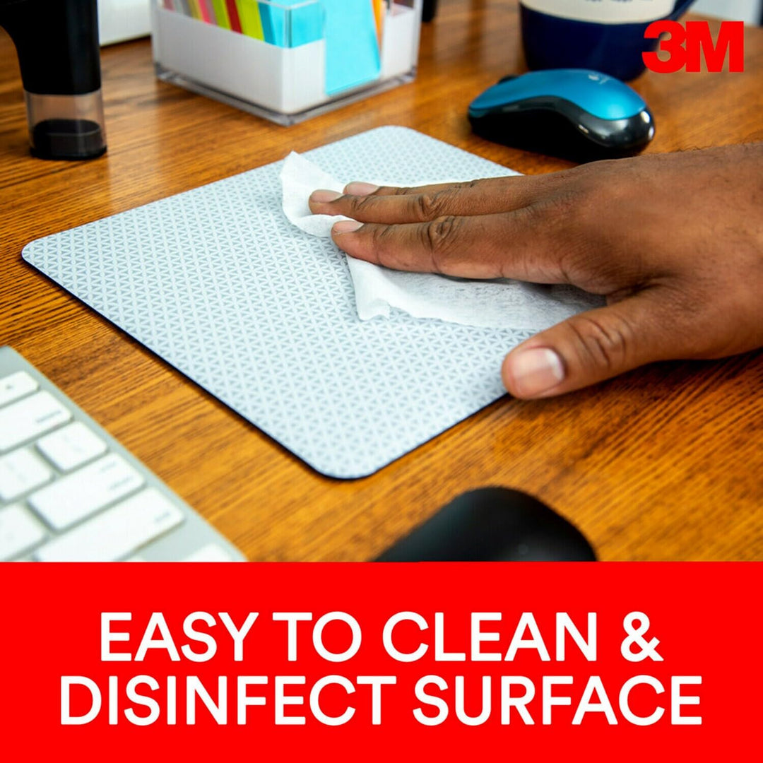 Precise Mouse Pad with Non-skid Foam Back, Enhances the Precision of Optical Mice at Fast Speeds, 9 x 8, Frostbyte (MP114-BSD2)