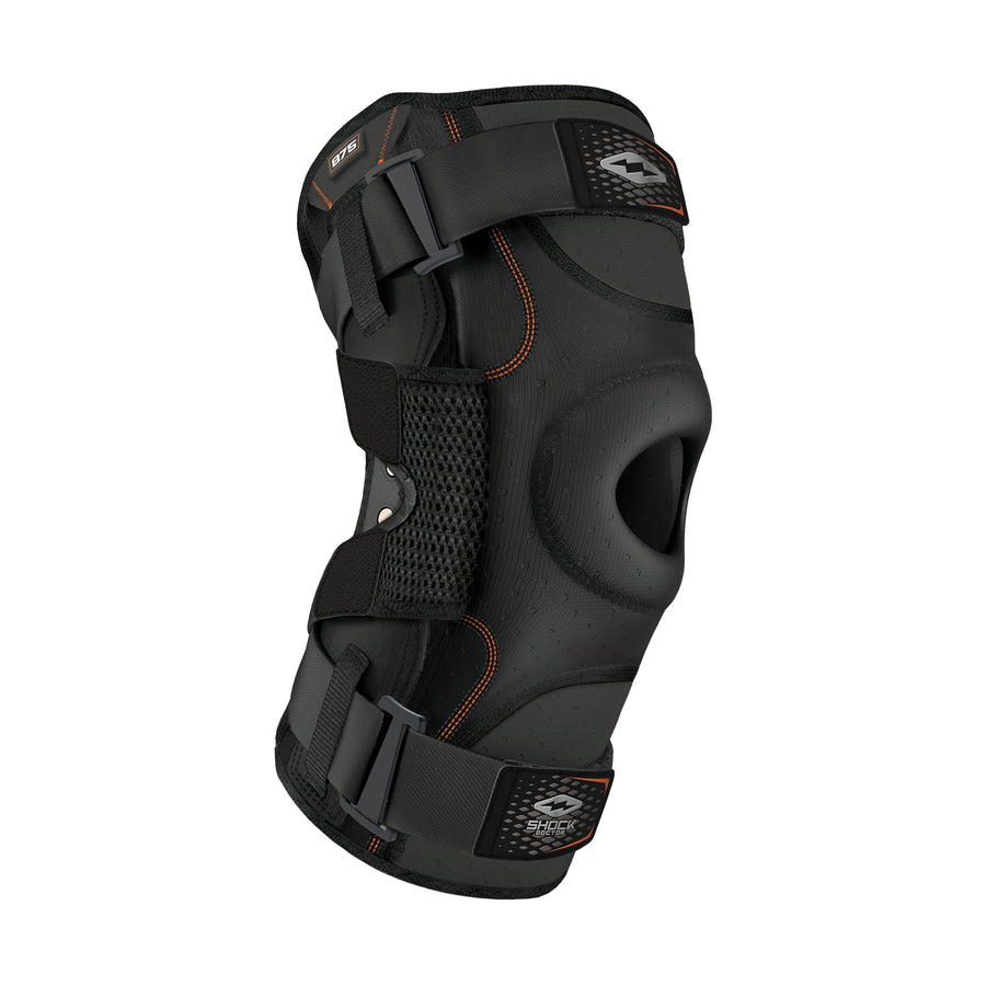 Knee Brace, Compression Knee Brace for Men & Women, Hinged Knee Brace with Side Stabilizers, Maximum Support, Adjustable Dual Hinges, Knee Braces and Knee Support