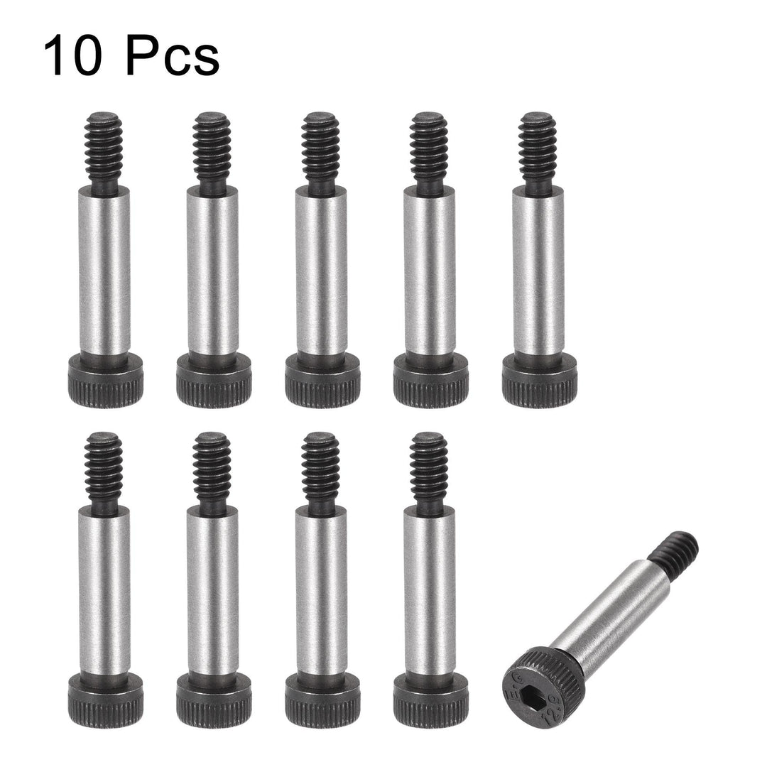 Alloy Steel Hexagon Socket Head Shoulder Screws Bolts, 3/4 Shoulder Length, 1/4 Shoulder Dia, #10-24 Thread, 10pcs