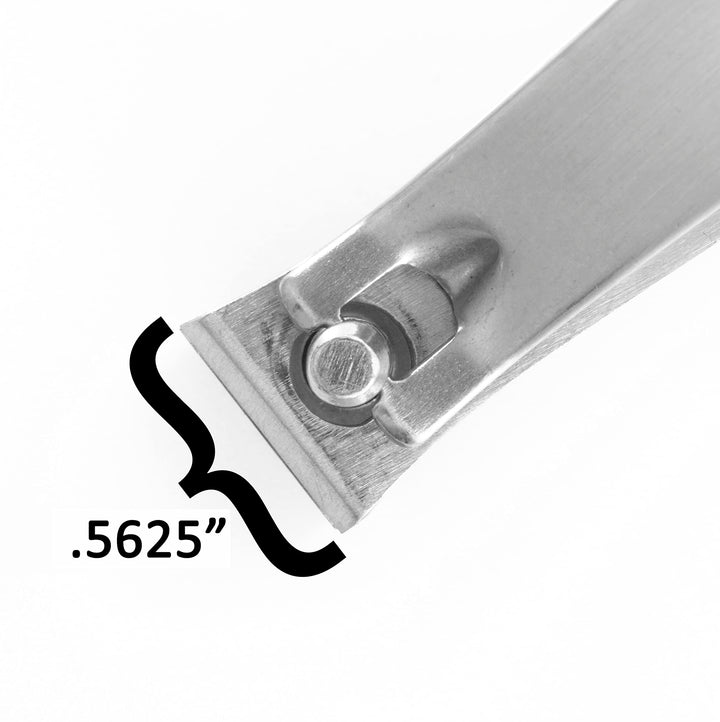 Wide Jaw Straight Cut Toenail Clipper, 2 Count
