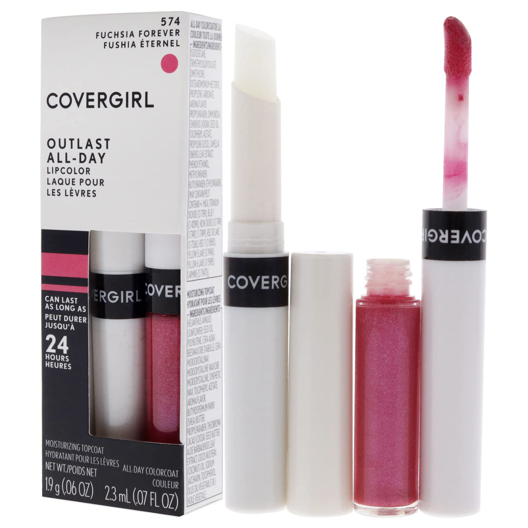 Outlast Lipcolor Fuchsia Forever 574 0.06 Fl Oz