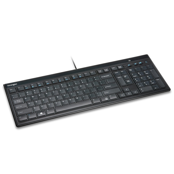 Slim Type Wired Keyboard (K72357USA),Black