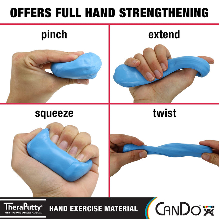 10-0903 TheraPutty Standard Hand Exercise Putty, Firm, 2oz