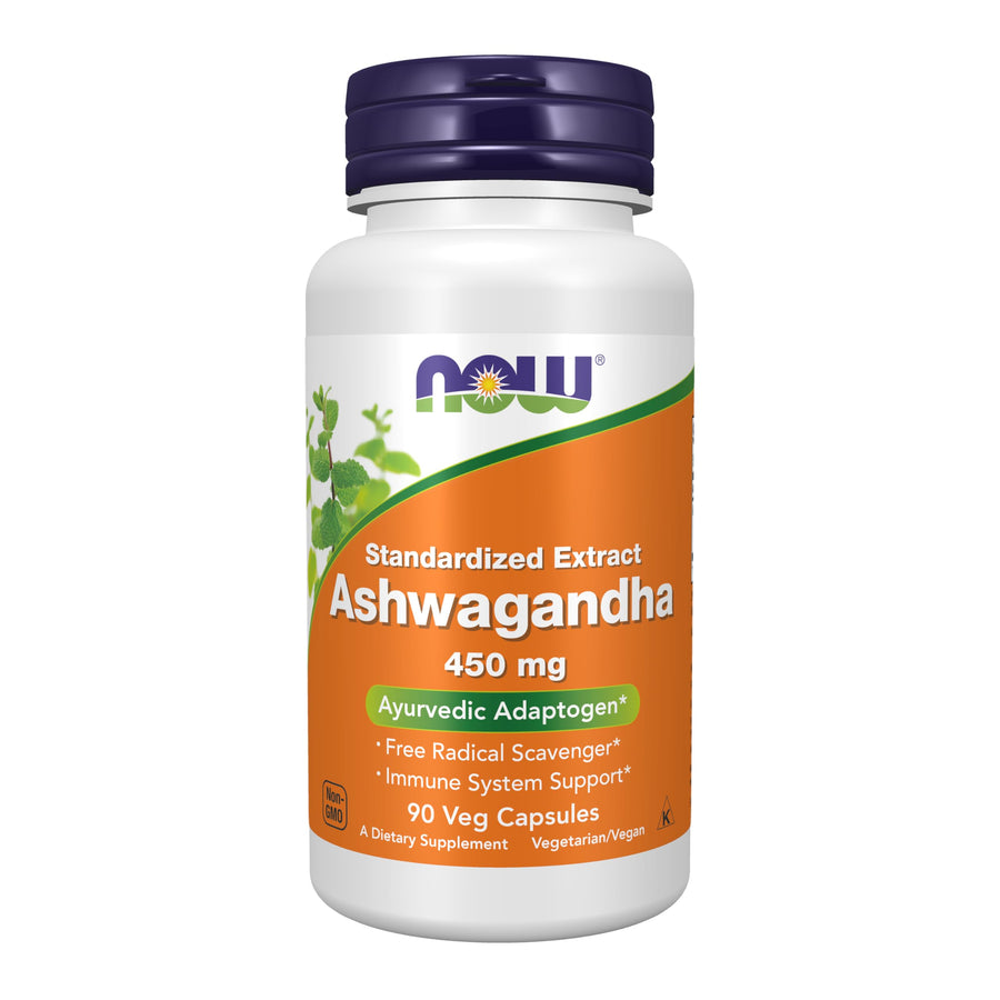 Supplements, Ashwagandha (Withania somnifera) 450 mg (Standardized Extract) for Immune Support ,90 Veg Capsules