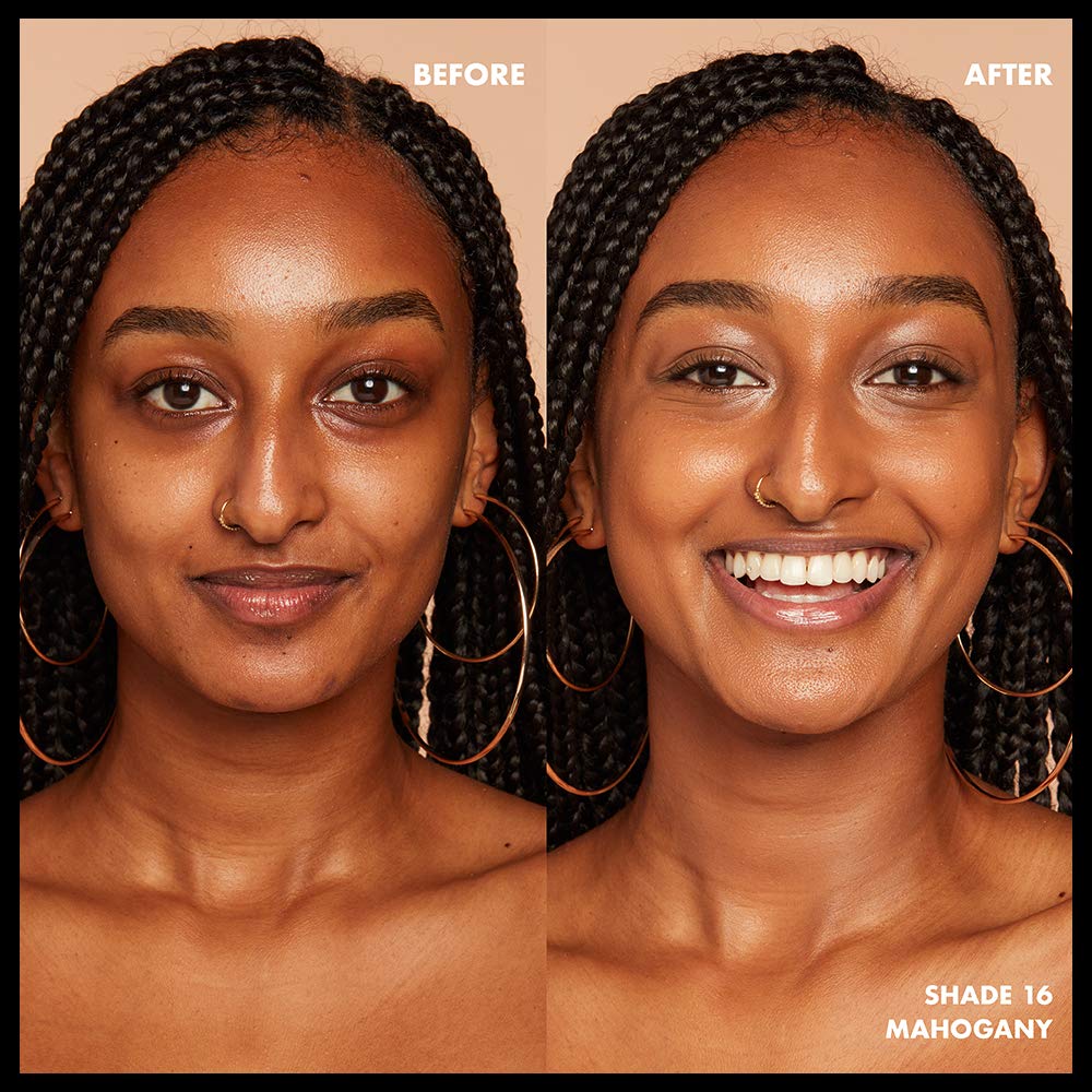 PROFESSIONAL MAKEUP Total Control Pro Drop Foundation, Skin-True Buildable Coverage - Mahogany