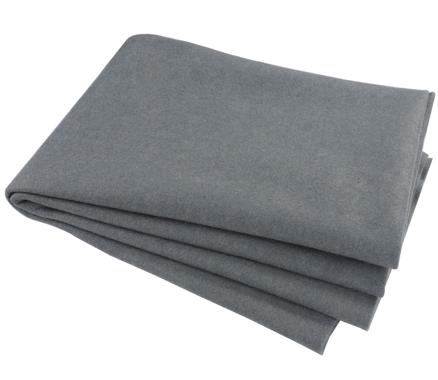Picheng Solid Color 36x54(91cm x 137cm) Soft Felt Fabric Sheets 1.4mm Thick, 1 Yard Soft Nonwoven Fabric Sheets Suitable for Sewing and Handmade DIY Craft Projects (Grey)