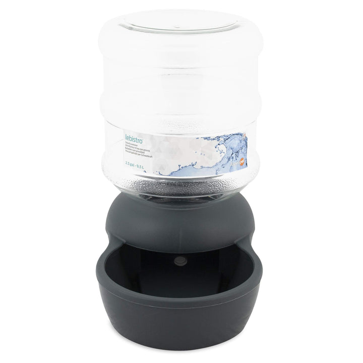 Petmate Lebistro Gravity Waterer, 2.5 Gallon, Made in USA