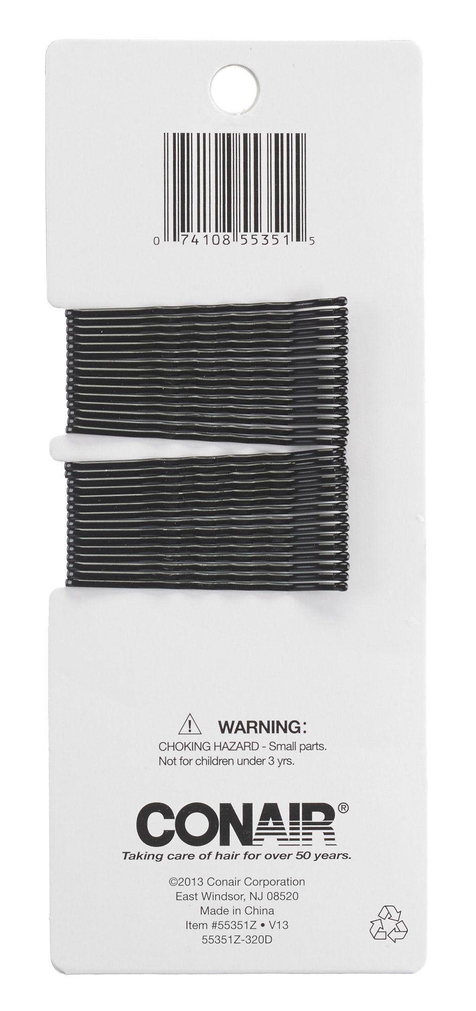 Styling Essentials Bobby Pins, Black, 90 ct.