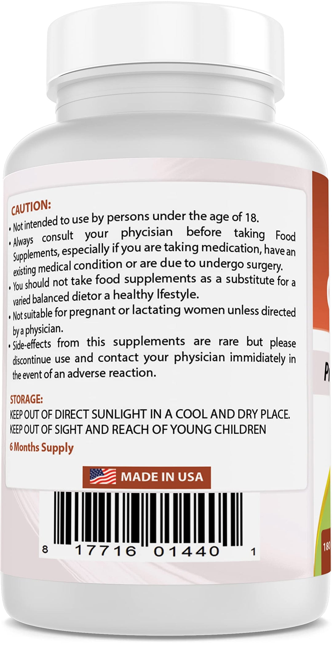 Celery Seed 600 Mg Tablet, 180 Count (817716014401)