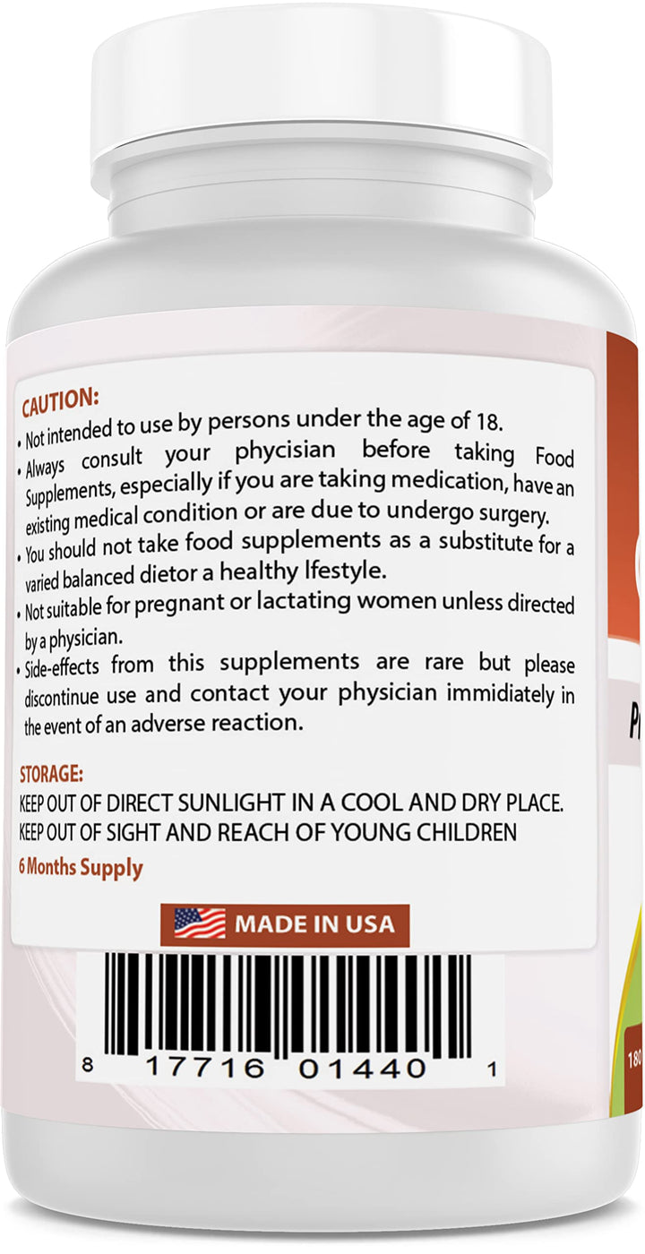 Celery Seed 600 Mg Tablet, 180 Count (817716014401)