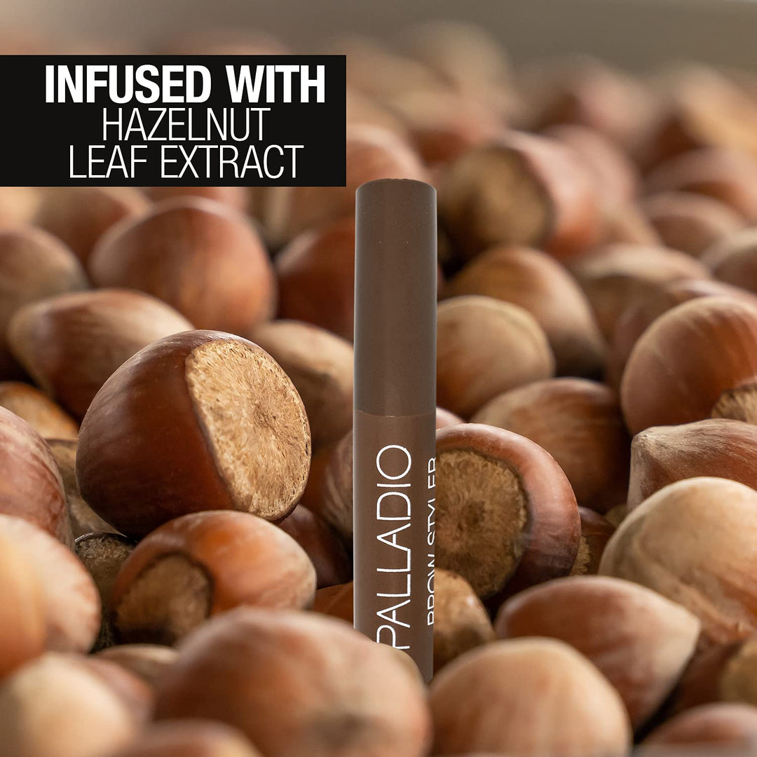 Brow Styler Tinted Gel, Innovative Formula, Holds and Grooms Brows, Brow Setter, Tinted Natural Look, Lightweight, Multi-Purpose Conditioning Formula, Medium/Dark