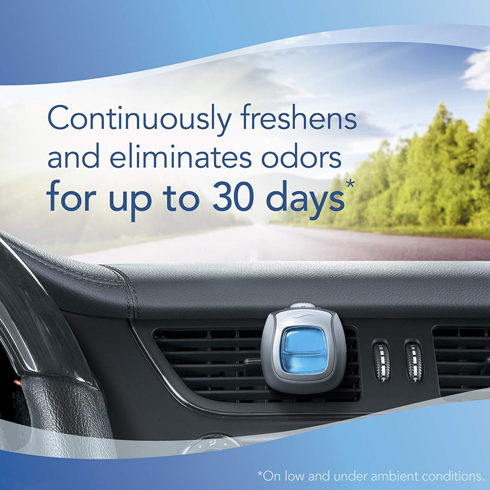Car Air Freshener, Set of 5 Clips, 4 Linen and Sky, 1 Heavy Duty