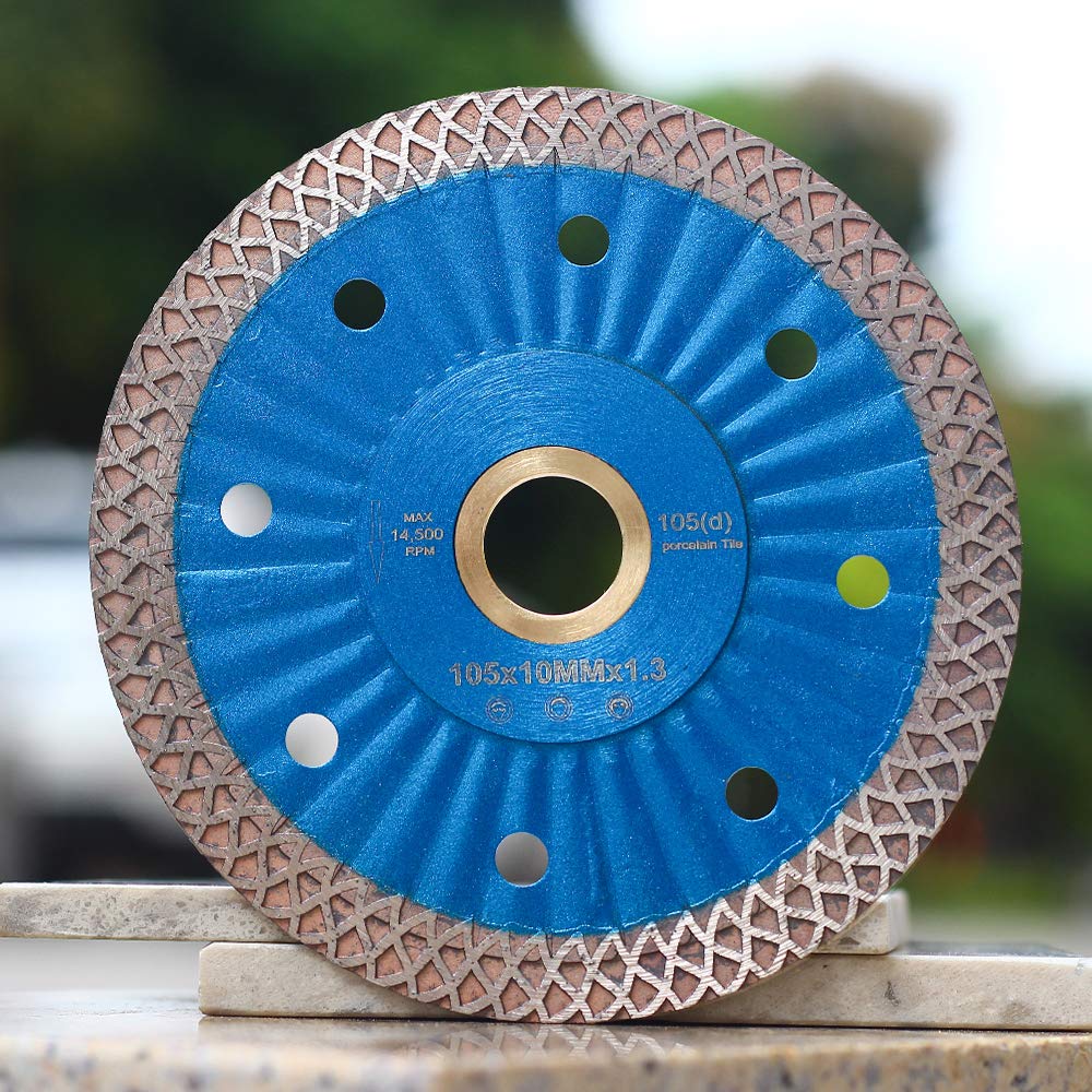 4 Diamond Saw Blade Super Thin Porcelain Cutting Blade for Cutting Granite Marble Ceramic Tile…