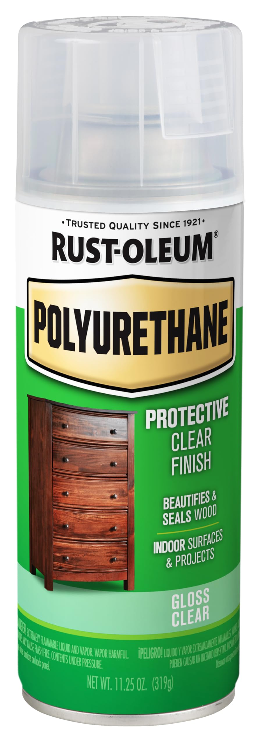 7870830 Specialty Polyurethane Spray, 11 Ounce (Pack of 1), Gloss