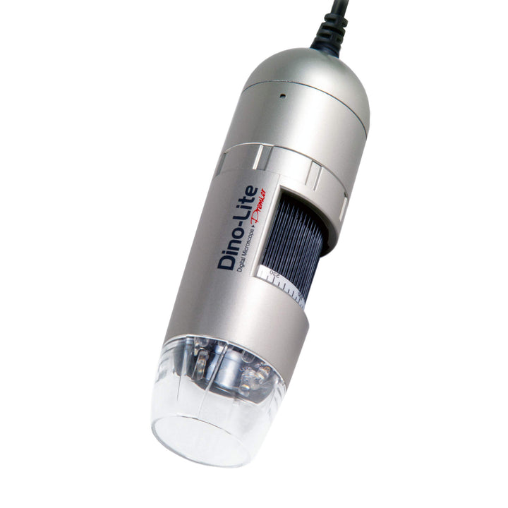 Dino Lite USB Handheld Digital Microscope, 0.3MP/1.3MP/5.0MP Optical Resolution, Windows/Mac Software Included (0.3 MP Version)