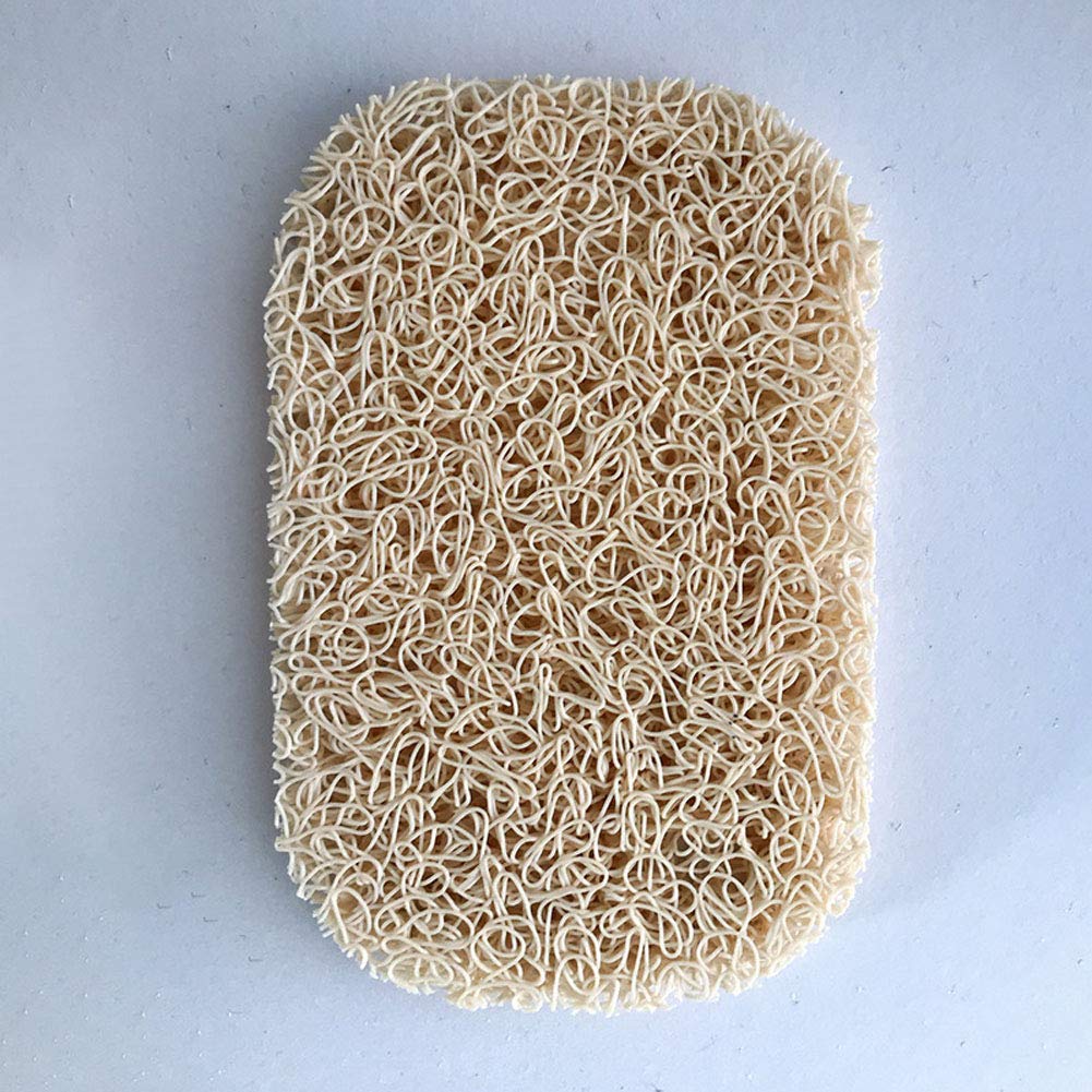 6 Pcs Soap Saver PVC Soap Lifting Pads Soap Holder for Home Bathroom Shower Kitchen (Beige)
