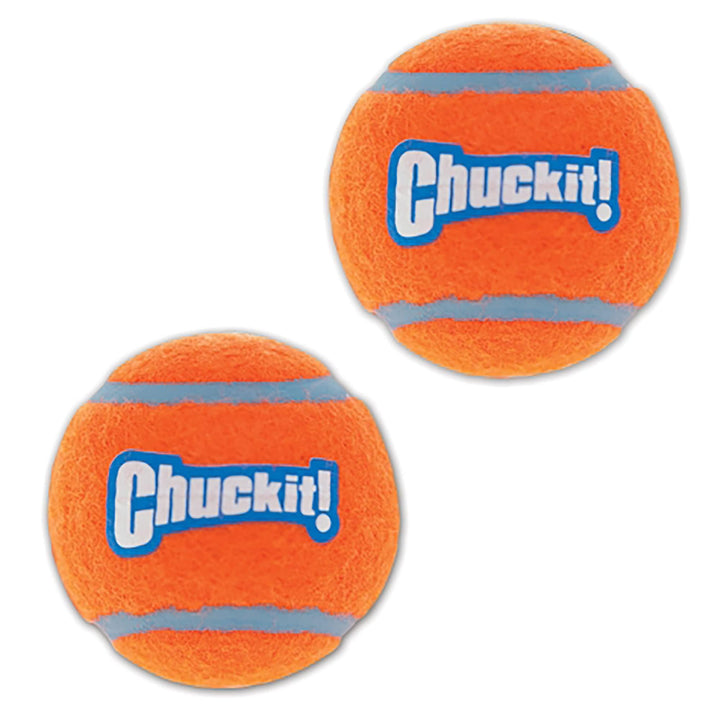 Dog Tennis Ball Dog Toy, Large (3 Inch Diameter) for dogs 60-100 lbs, Pack of 2