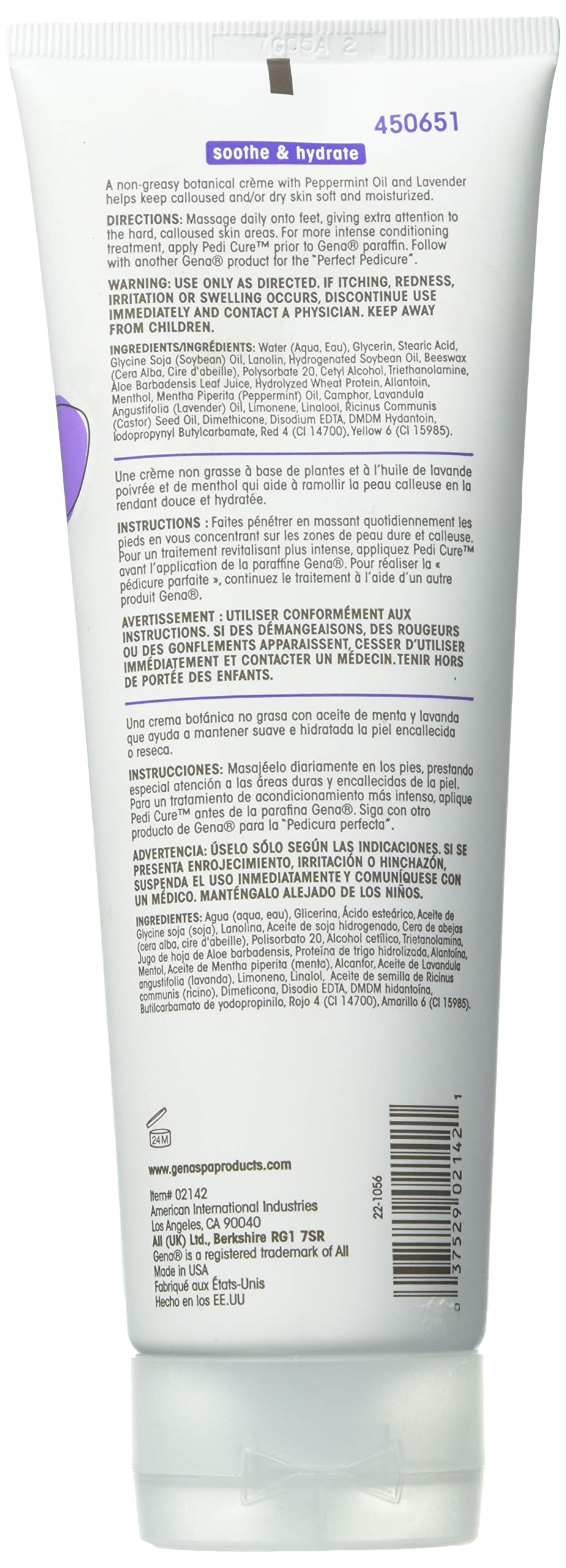 Pedi Cure Foot Treatment Creme