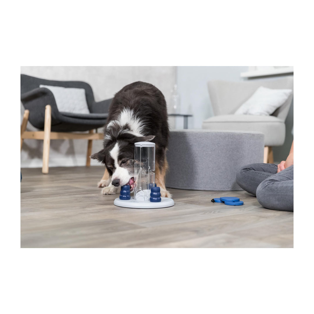 Gambling Tower Strategy Game, Intermediate Dog Puzzle Toy, Level 2 Activity, Treat Puzzle, Interactive Play, Enrichment