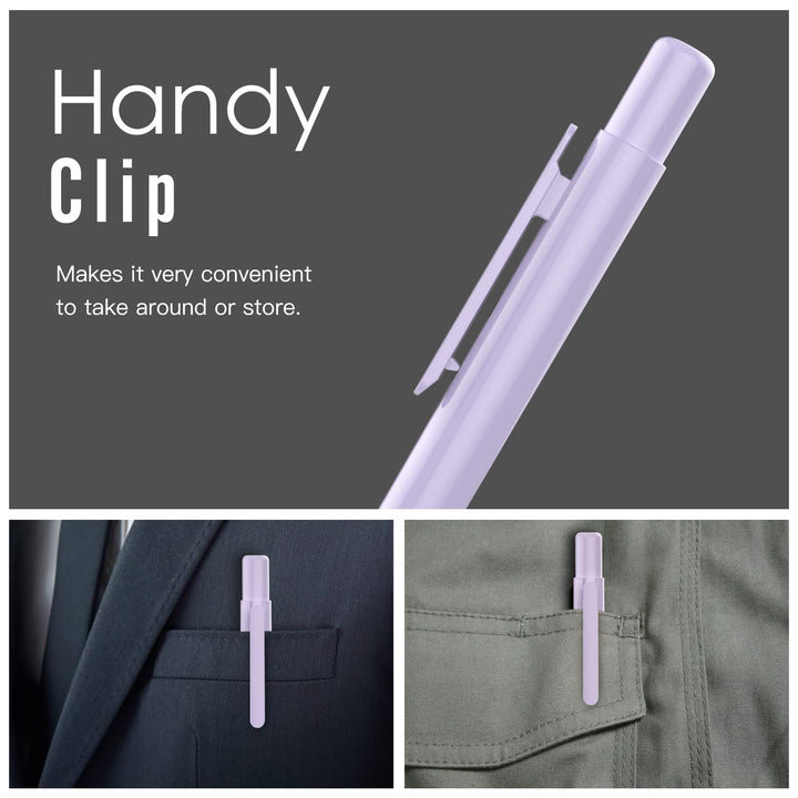 Holder Case Fit Apple Pencil 1st Gen, Retractable Tip Cap Fit New iPad 10th Gen 2022, iPad 9th Gen 2021, iPad 8th Gen 2020, iPad 6th 9.7 2018, iPad Mini 5th Gen Pencil Case Pencil, Taro Purple