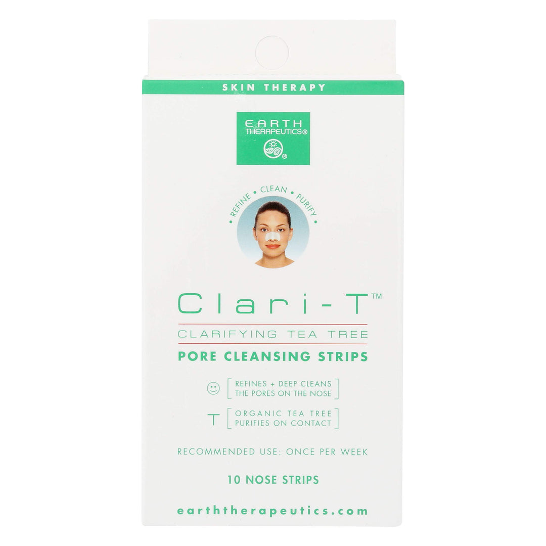 Earth Therapeutics Pore Cleansing Strips, Tea Tree, 10 Count
