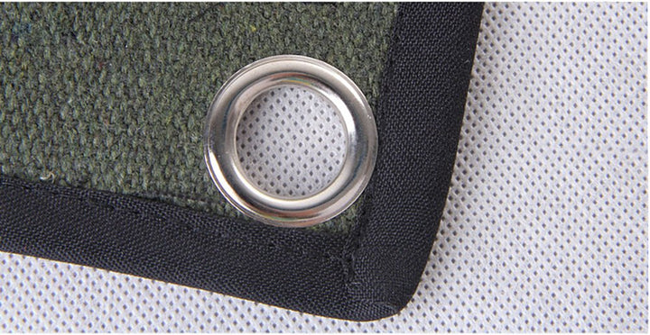 Wing Chun Kung Fu Wall Bag Canvas Leather Kick Boxing Striking Punch Bag (Leather Army Green)