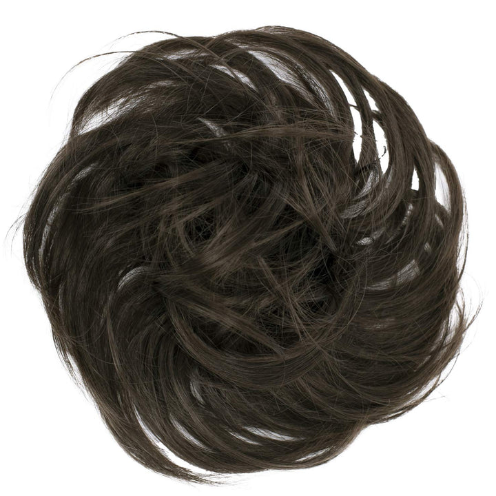 brown 9 : PRETTYSHOP Scrunchie Bun Up Do Hair piece Hair Ribbon Ponytail Extensions Wavy Curly or Messy Various Colors(brown 9)