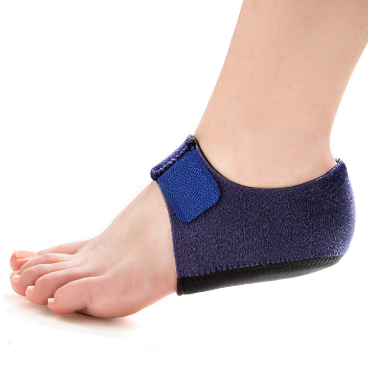 2PCS Heel Protectors, Heel Sleeves Pads, Heel Pads Cushion, Heel Support for Relieving Heel Pain from Plantar Fasciitis - Heel Spur -Tendinitis- Cracked Heels