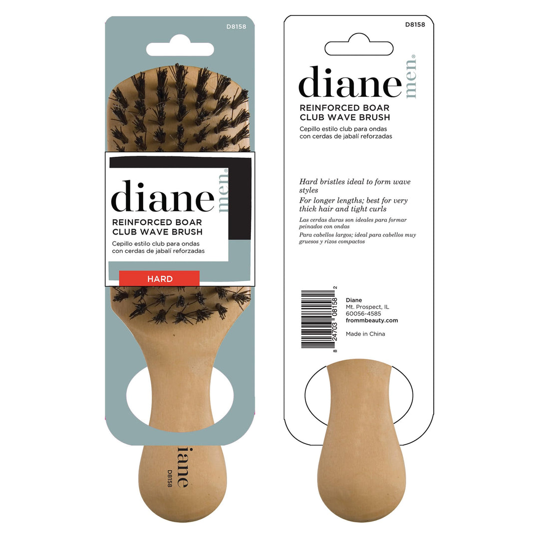 Club Brush, Extra Firm Reinforced Boar Bristles
