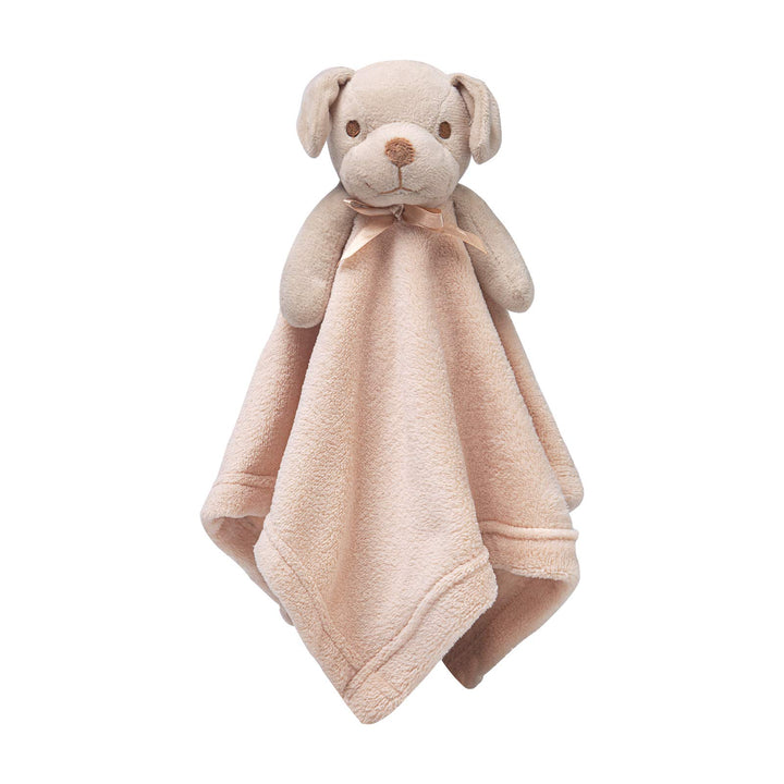 Dog Security Blanket Brown Soft Puppy Lovey for Boys and Girls Unisex Lovie Baby Gifts for Toddler and Infant Snuggle Toy Stuffed Animal 16 Inch
