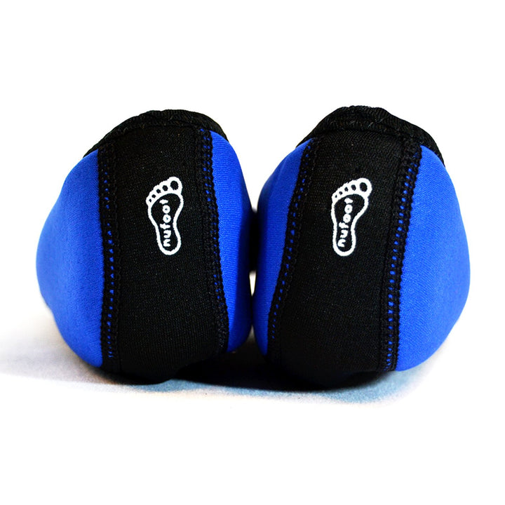 NuFoot Sparkle Ballet Flats Women's Shoes Best Foldable & Flexible Flats Slipper Socks Travel Slippers & Exercise Shoes Dance Shoes Yoga Socks House Shoes Indoor Slippers Royal Blue Large 2 Count