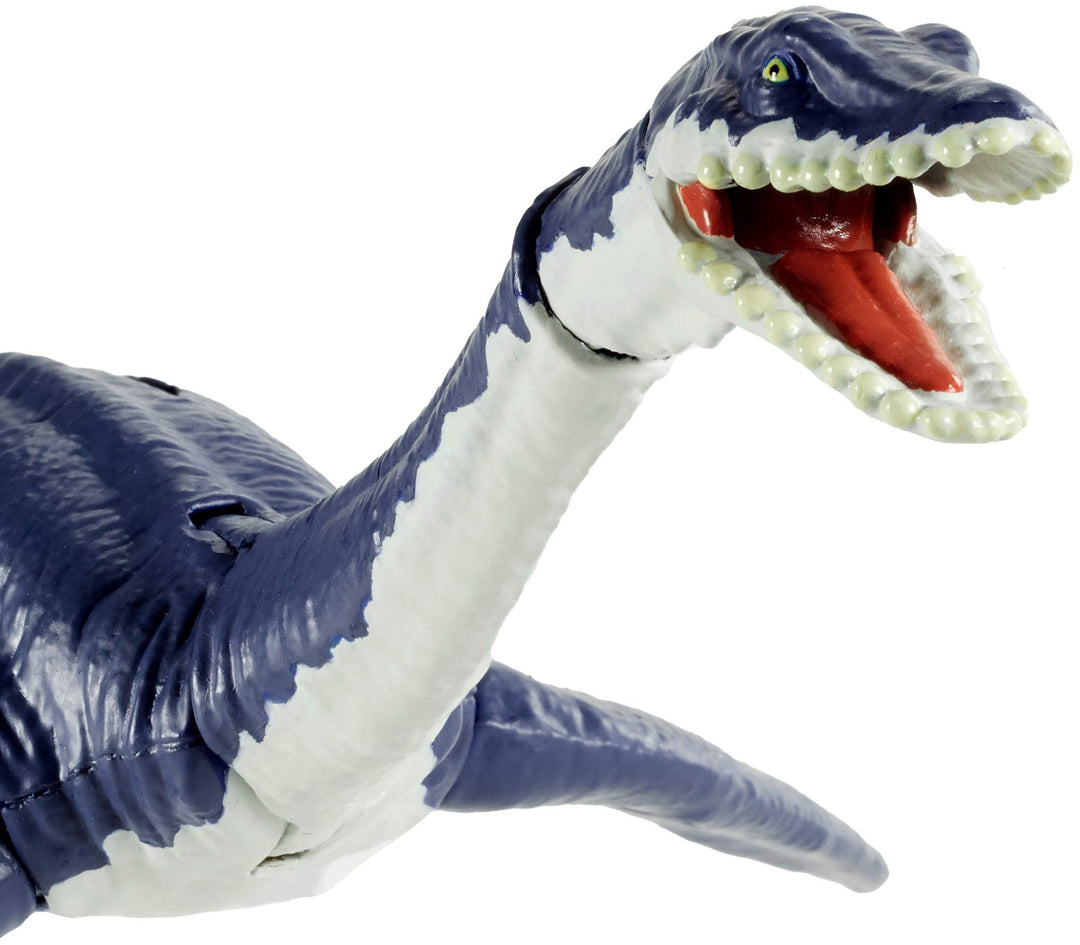 Toys Plesiosaurus Savage Strike Dinosaur Action Figure, Smaller Size, Attack Move Iconic to Species, Movable Arms & Legs, Great Gift for Ages 4 Years Old & Up