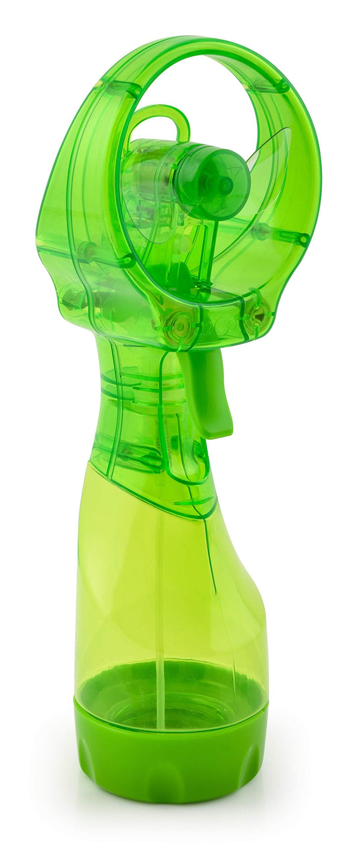Deluxe Handheld Battery Powered Water Misting Fan (Green)