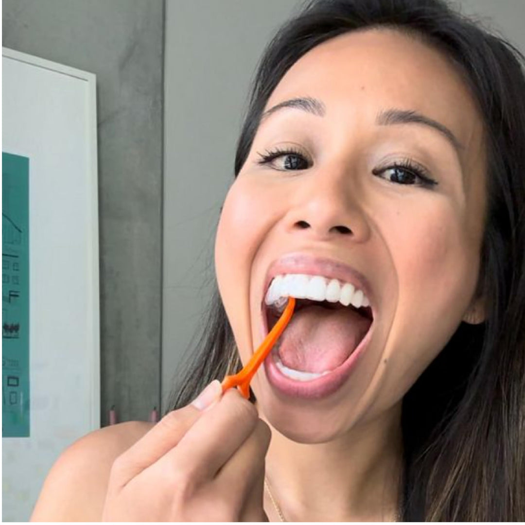 PUL Clear Aligner Removal Tool Compatible with Invisalign Removable Braces & Trays, Retainers, Dentures and Aligners - Hygienic Oral Care Accessory, Personal Orthodontic Supplies - Orange (Pack of 4)